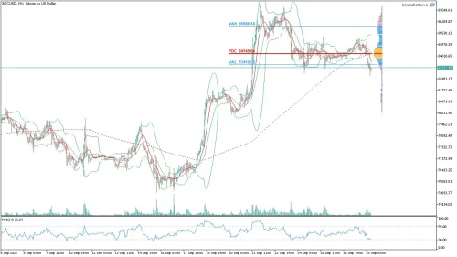 Bitcoin (BTC/USD) Saatlik Analizi