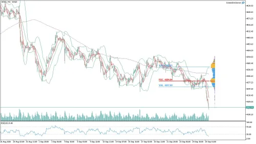 Altın (GOLD) Saatlik Analizi